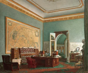 Le Bureau de Napoléon III aux Tuileries, 1862